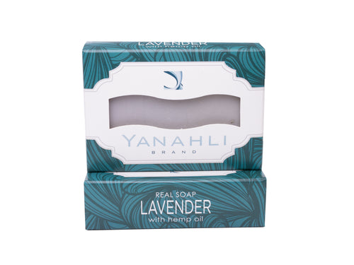 Lavender Castile with Organic Hemp Seed Oil | Yanahli Essential Oil Soap